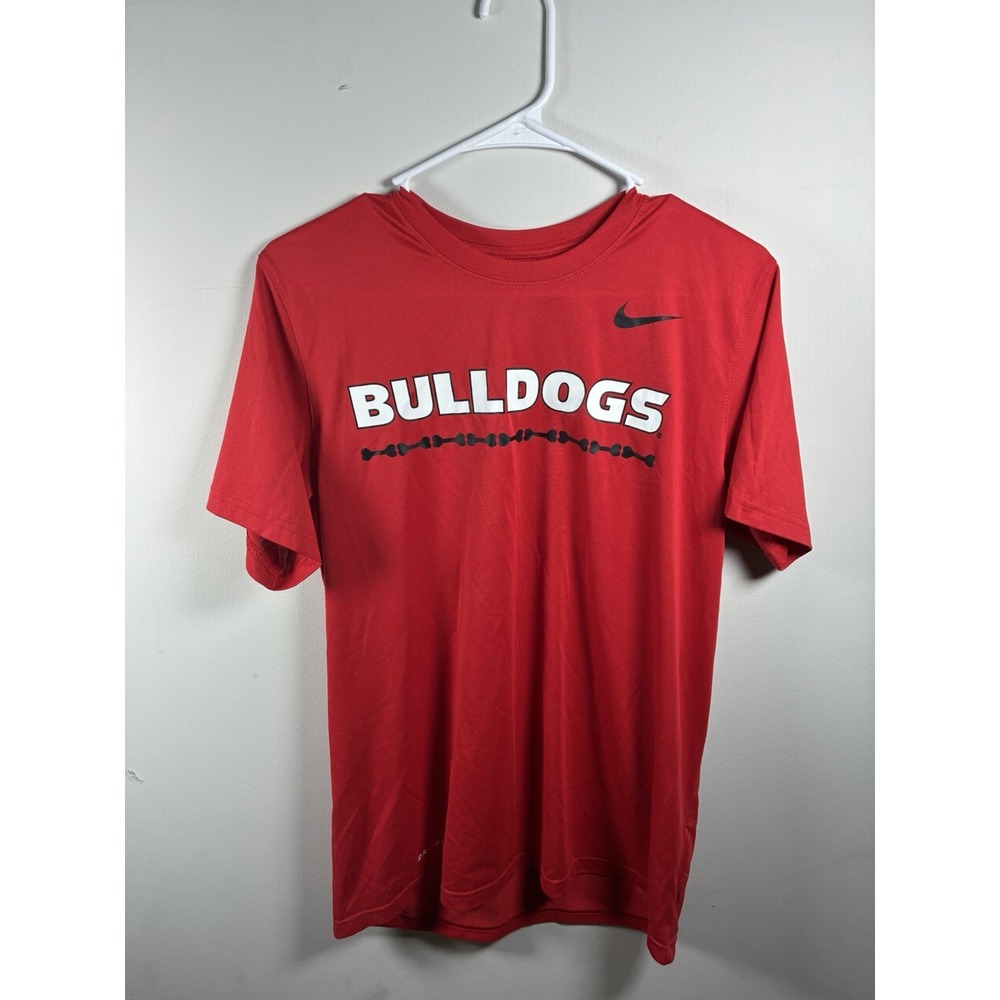 #M137 Men Nike Medium Dri Fit Shirt UGA Bulldogs Georgia Dawgs NCAA